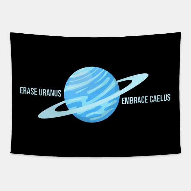 Erase Uranus Tapestry by INLE Designs