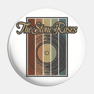 The Stone Roses Vynil Silhouette Pin