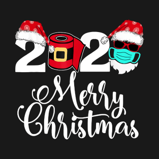 2020 Merry Christmas Face Mask T-Shirt