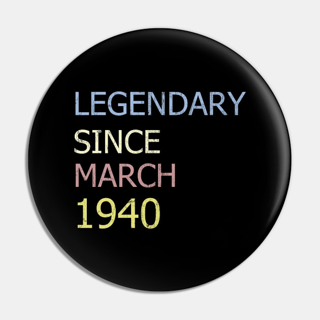 LEGENDARY SINCE MARCH 1940 Pin by BK55