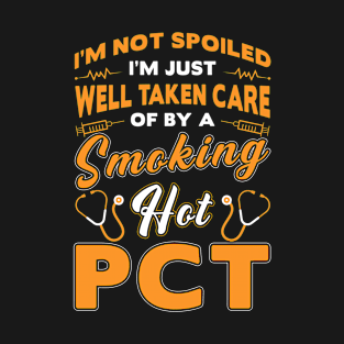 Patient Care Technician Wife Girlfriend PCT T-Shirt