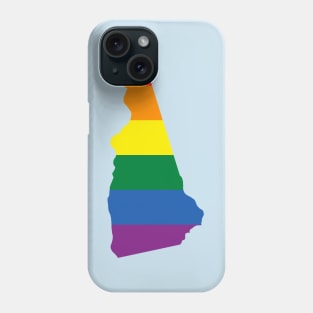 New Hampshire state LGBT Pride Phone Case