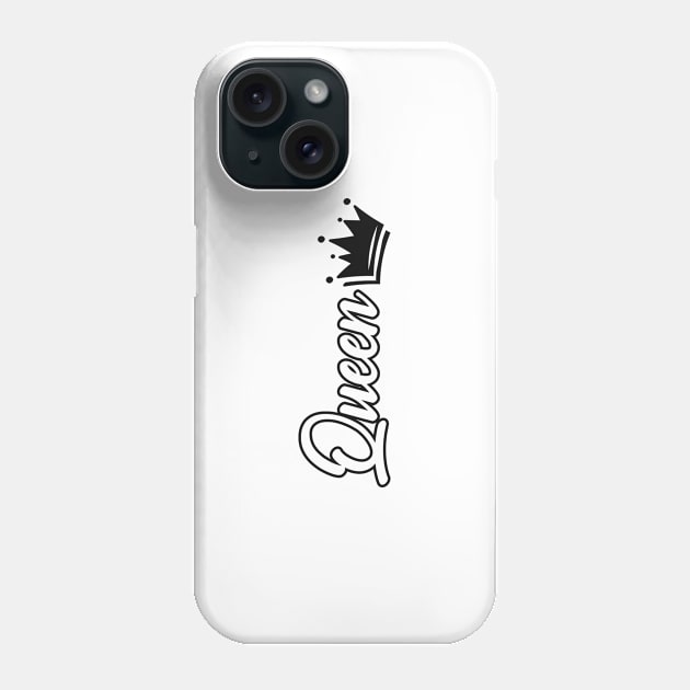 Queen Phone Case by KC Happy Shop