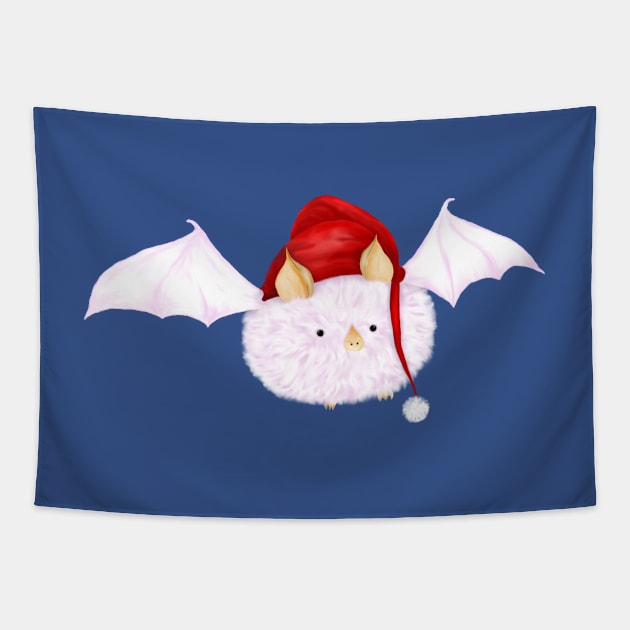 Christmas Honduran White Bat Tapestry by H. R. Sinclair