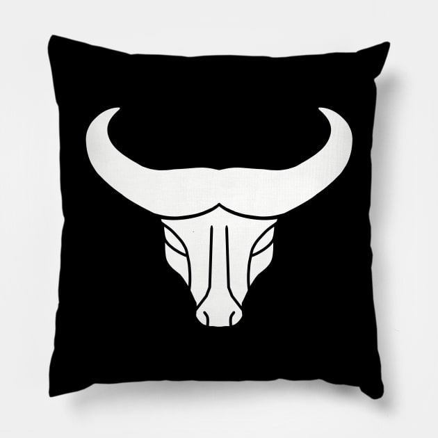 Taurus Symbol Pillow by ZRM 