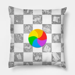 The spinning beachball of death Pillow