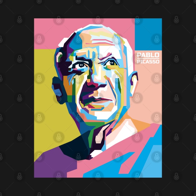 Abstract Pablo picasso Popart by smd90