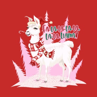 Fa la la la llama T-Shirt