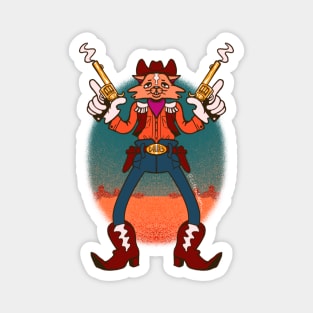 Meowdy Pardner Magnet