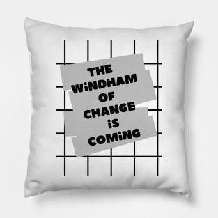 bray wyatt the wingdham of change is coming Pillow
