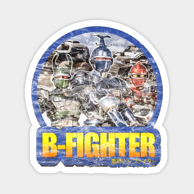 Juukuo B-Fighter 重甲ビーファイター Magnet by Doc Multiverse Designs