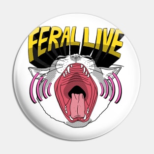 Feral LIVE! Pin