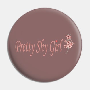 pretty shy girl Pin