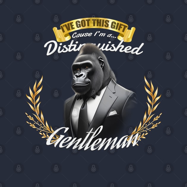 The Distinguished Gorilla Gentleman by Asarteon