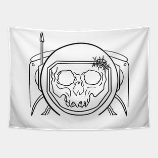 Asto-skull Tapestry