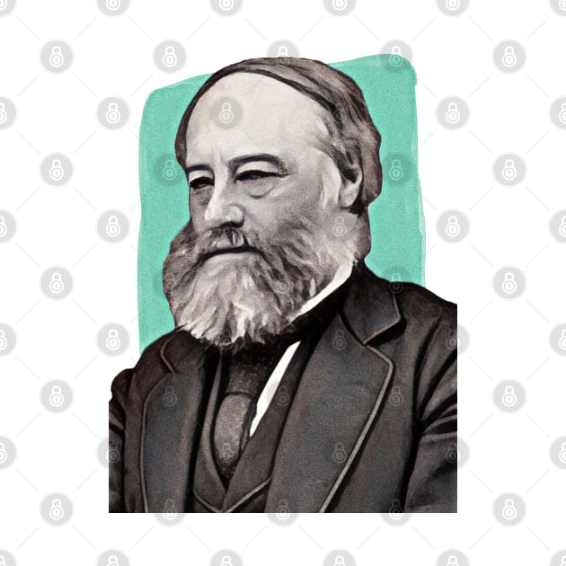 English Physicist James Prescott Joule illustration by Litstoy 