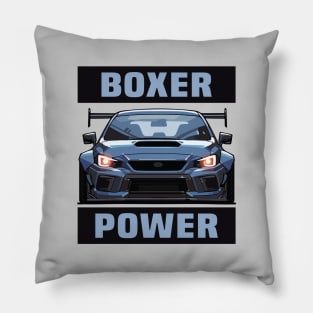 Subaru Impreza WRX STI Car Art - Boxer Engine Widebody Modified JDM Car Pillow