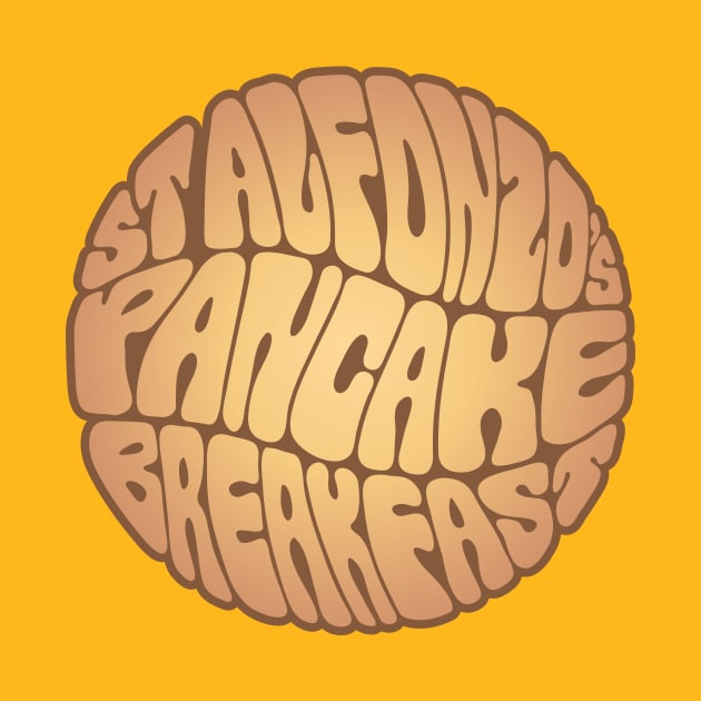 St. Alfonzo's Pancake Breakfast Zappa TShirt TeePublic