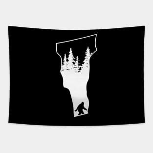 Vermont Bigfoot Gifts Tapestry