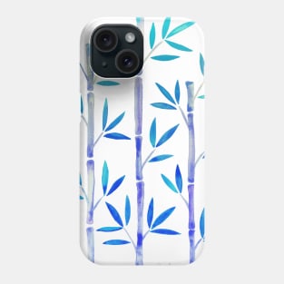 Indigo Bamboo Phone Case