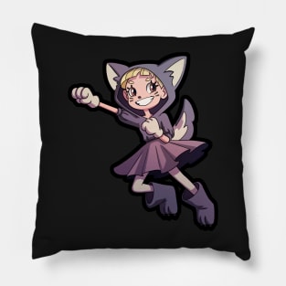 Husky Cosplay Girl Pillow