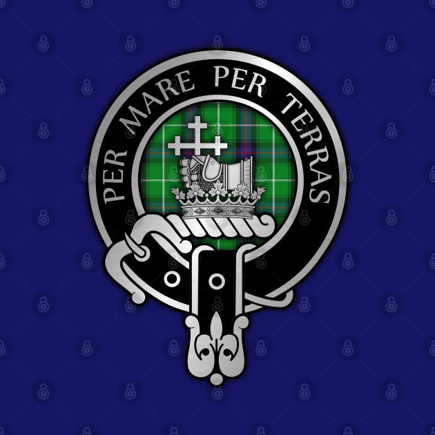 Clan MacDonald Crest & Tartan by Taylor'd Designs