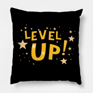 Level Up Gamer Stars player one Pillow