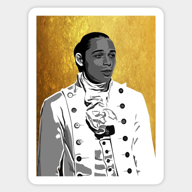 Laurens Hamilton John Laurens Sticker TeePublic