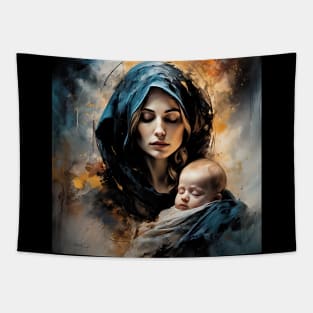 Madonna with Child Tapestry