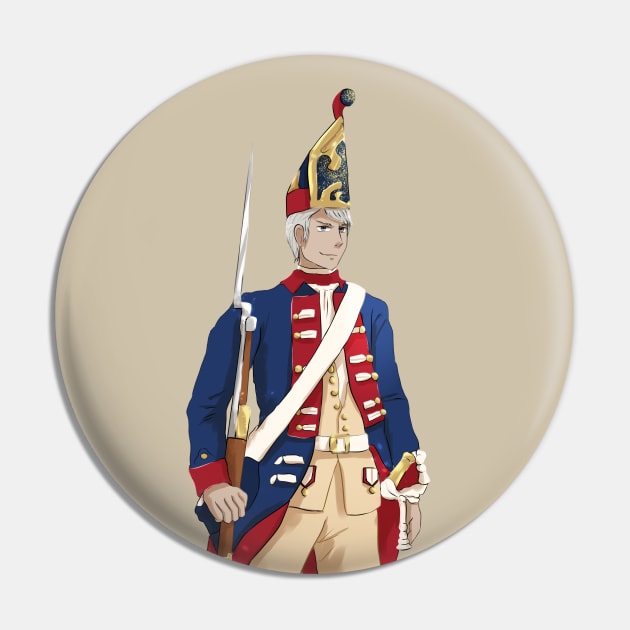 Hetalia Prussia 1750 Pin by Silentrebel