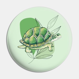 The wisdom of the turtle Pin