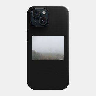 Eerie Mist Countryside France Phone Case