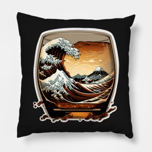 Whiskey Wave Pillow