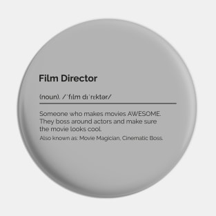 Film Director Pin