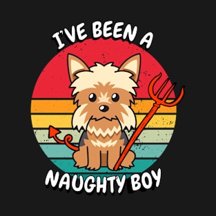 ive been a naughty boy - yorkshire terrier T-Shirt