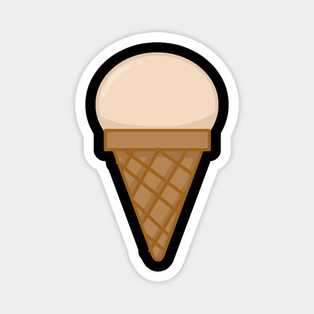 Simple Icecream Magnet by logiamerch