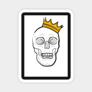 Crowned Skull Magnet