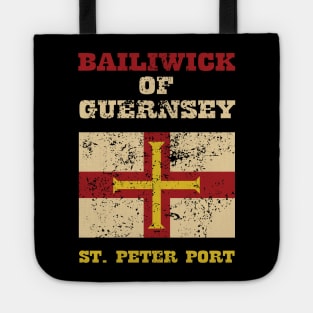 Flag of Bailiwick of Guernsey Tote