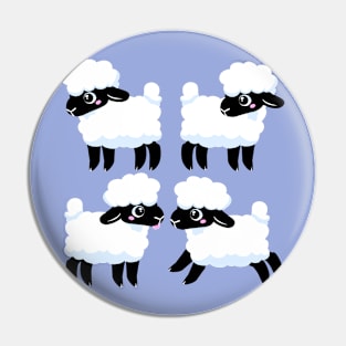 Simple Sheep Design - Light Pin