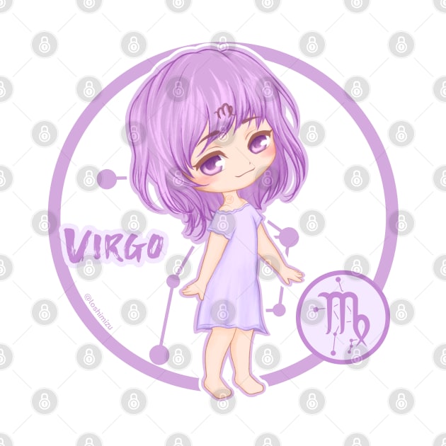 Chibi Zodiac Virgo by LoShimizu