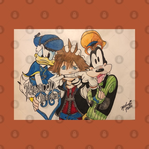 Kingdom Hearts Friends by ChibiLevi