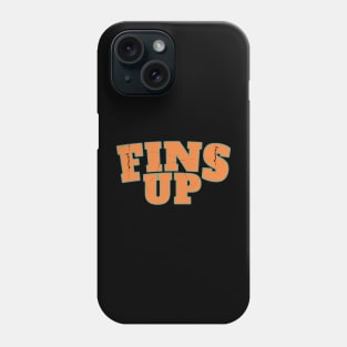 fins-up Miami Dolphin Phone Case