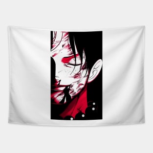 Anime face Tapestry