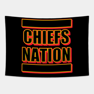 Chiefs Nation Tapestry