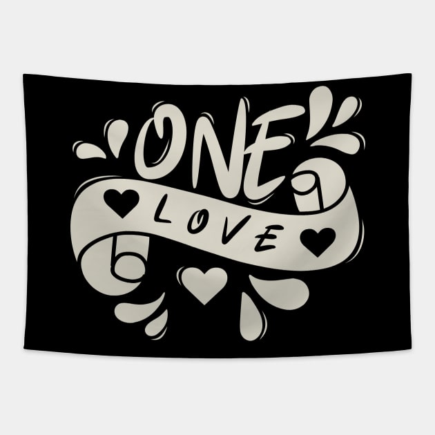 One Love Tapestry by Distrowlinc