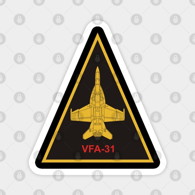 VFA-31 Tomcatters - F/A-18 Magnet by MBK