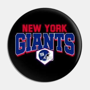 New York Giants Football Pin