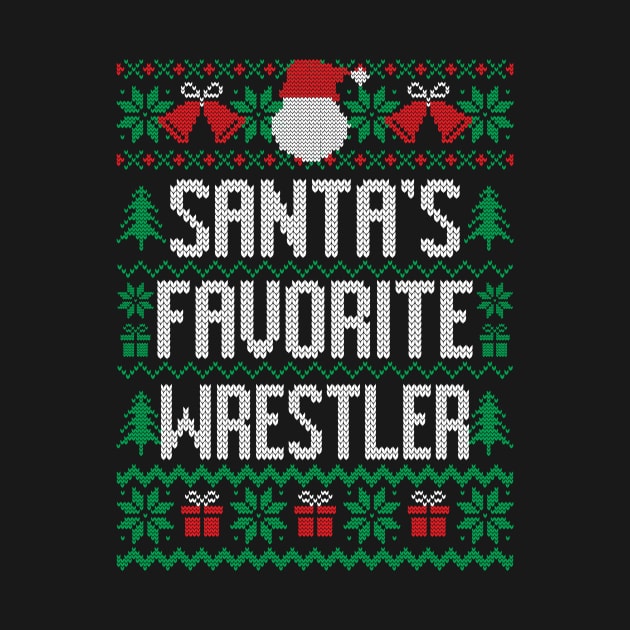 Santa's Favorite Wrestler by Saulene