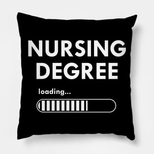 Nursing Student - Nursing Degree Loading Pillow