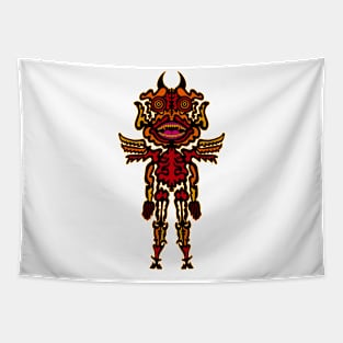 Line Demon Sees You Tapestry